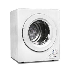 2.8 cu. ft. vented Electric Dryer in White with Prevents Lint Build-Up Filter and 4 Auto Drying Modes