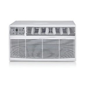 14,000 BTU 230/208-Volt Through-the-Wall Air Conditioner Cools 700 Sq. Ft. with Heater and Remote in White