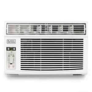 6,000 BTU 115V Window Air Conditioner Cools 250 Sq. Ft. with Remote Control in White