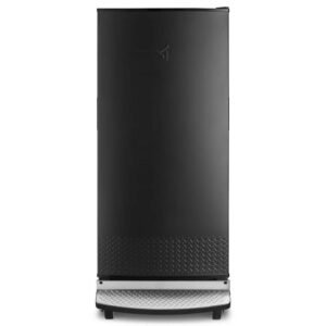 17.8 cu. ft. Upright Rolling Garage Freezer in Black