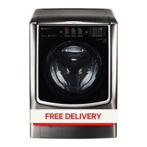 SIGNATURE 5.8 Cu. Ft. SMART Front Load Washer in Black Stainless Steel with TurboWash and Steam
