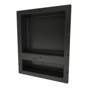 Redi Niche 16 in. W x 20 in. H x 4 in. D Shampoo - Soap Standard Double Niche