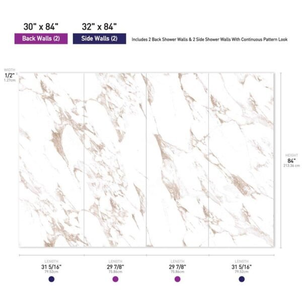 caramel-white-castico-shower-stalls-kits-k1b1s3260whcccc-4f_1000