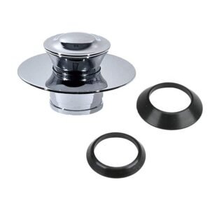 EZ Drain Bathtub Drain Stopper in Chrome