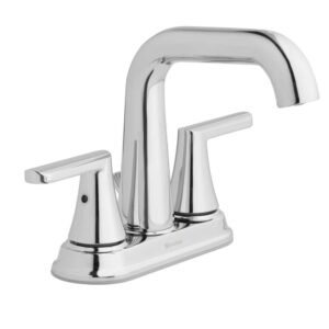 Jax 4 in. Centerset 2-Handle High-Arc Bathroom Faucet in Chrome