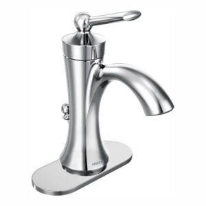Wynford Single Hole Single-Handle High-Arc Bathroom Faucet in Chrome
