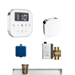 AirButler Package in White Polished Chrome