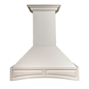 36 in. 700 CFM Ducted Vent Wall Mount Range Hood in Cottage White