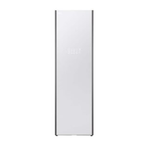 Styler SMART Steam Closet in Cream White with TrueSteam Technology and Moving Hangers
