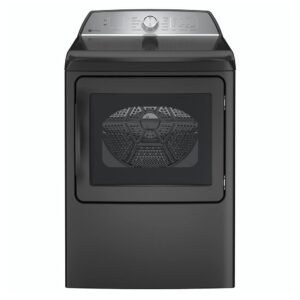 Profile 7.4 cu. ft. Smart Electric Dryer in Diamond Gray with Sanitize Cycle and Sensor Dry, ENERGY STAR