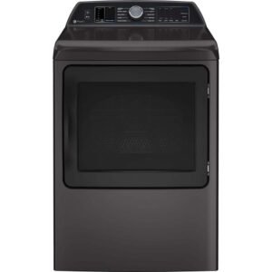 Profile 7.4 cu. ft. Smart Gas Dryer in Diamond Gray with Steam, Sanitize Cycle and Sensor Dry, ENERGY STAR