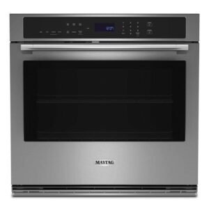 30 in. Single Electric Wall Oven with Convection Self-Cleaning in Fingerprint Resistant Stainless Steel