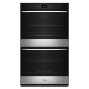 30 in. Double Electric Wall Oven with Convection Self-Cleaning in Fingerprint Resistant Stainless Steel