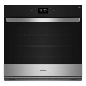 30 in. Single Electric Wall Oven with True Convection Self-Cleaning in Fingerprint Resistant Stainless Steel
