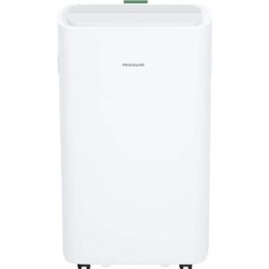 10,000 BTU (DOE) Portable Air Conditioner with Supplemental Heater and Dehumidifier with Remote in White