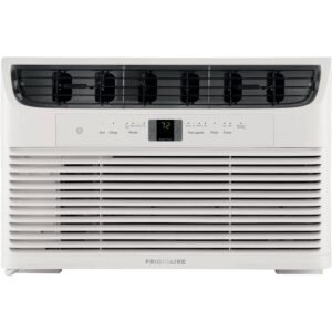 6,000 BTU 115V Window Air Conditioner Cools 250 Sq. Ft. with Remote Control in White