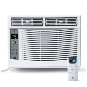 115V Window Air Conditioner 6,000 BTU with Remote/APP Control and ECO Mode