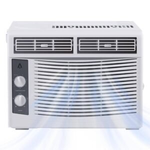 115V Mechanical Window Air Conditioner 5,000 BTU, White