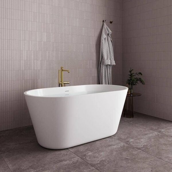 glossy-white-exterior-brushed-gold-hardware-trim-streamline-freestanding-tubs-ndr-302-14-bbr-e1_1000