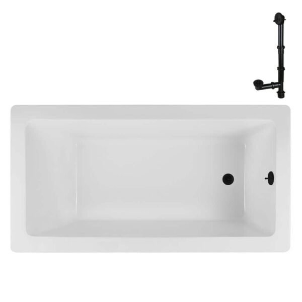 glossy-white-exterior-matte-black-hardware-trim-streamline-drop-in-tubs-n-4060-703-bl-64_1000