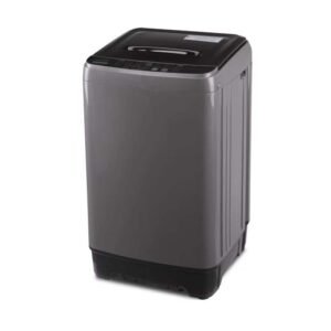 1.38 cu. ft. Full-Automatic Smart Home Top Load Washer Washing Machine with Drain Pump 17.7 lbs. 10 Wash Program in Grey