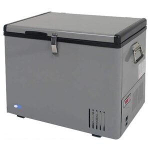 1.41 cu. ft. 45 qt Portable Freezer Car Fridge Compressor for RV AC / DC 12V / 24V Gray