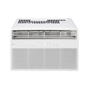8,000 BTU 115V Window Air Conditioner Cools 350 Sq. Ft. with Remote and Dehumidifier in White