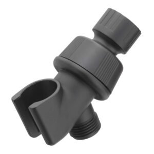 Shower Arm Mount in Matte Black