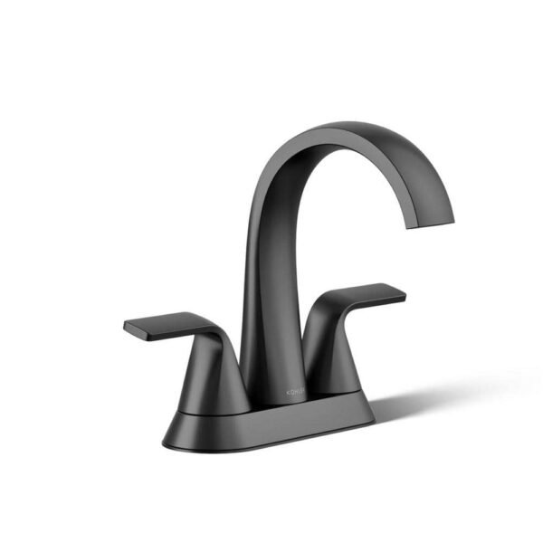 matte-black-kohler-centerset-bathroom-faucets-k-r30578-4d-bl-64_1000 matte-black-kohler-centerset-bathroom-faucets-k-r30578-4d-bl-64_1000