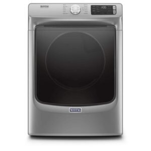 7.3 cu. ft. 240-Volt Metallic Slate Stackable Electric Vented Dryer with Steam, ENERGY STAR