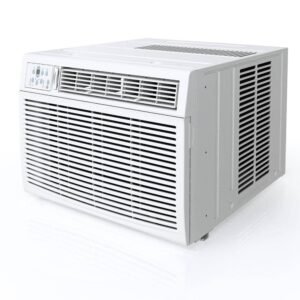 23,000 BTU 20-230-Volt Heat and Cool Window Air Conditioner with Remote in White