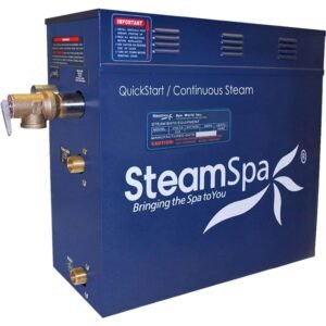 12kW Quick Start Steam Bath Generator with Dual Tank Continuous Steam Output Design and Quiet Quick Start Technology