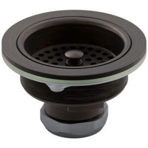 Duostrainer 4-1/2 in. Sink Strainer in Oil-Rubbed Bronze