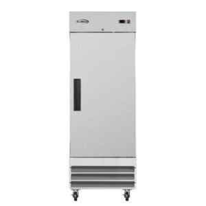 23 cu. ft. Commercial Single Door Reach in Upright Freezer in Stainless Steel
