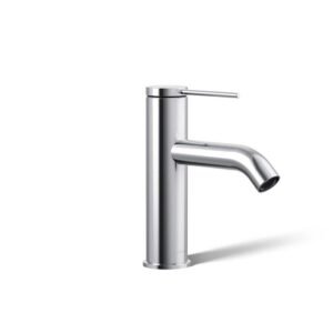 Components Single Hole Single-Handle Bathroom Sink Bathroom Faucet in Polished Chrome