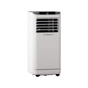 LED Display 10,000 BTU 4 in 1-Portable Air Conditioner 450 sq. ft. with Heater and Dehumidifier with Remote in White