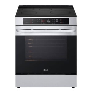 6.3 cu. ft. Smart 4 Element Induction Slide-In Range with Convection, Air Fry and EasyClean, PrintProof Stainless Steel