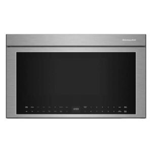 30 in 1.10 cu. ft. Over-the-Range Flush Built-In Microwave Oven in PrintShield Stainless with Infrared Sensor Modes