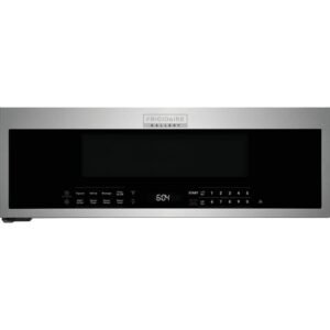 Gallery 30 in. 1.2 cu. ft. Over-the-Range Microwave in Stainless Steel Charcoal Filter Low Profile with Vent 950-Watt