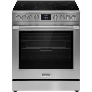 Professional 30 in. 5 Element Slide-In Electric Range in Stainless Steel with Air Fry and Total Convection