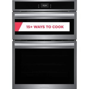 Gallery 30 in. Electric Built-In Wall Oven and Microwave Combination w/ Total Convection, Smudge-Proof Stainless Steel