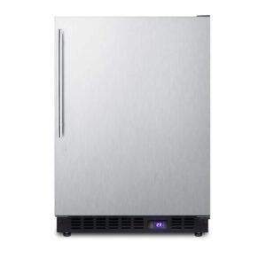 4.7 cu. ft. Frost Free Upright Outdoor Freezer In Stainless Steel