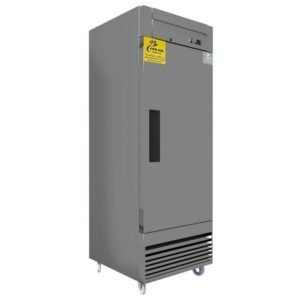 23-cu ft Frost-free One Door Commercial Upright Freezer Commercial Freezer in Stainless Steel