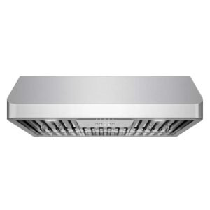 30 in. Haven Collection 500 CFM Ducted Under Cabinet Range Hood, Button Control, LED Lights, Stainless Steel