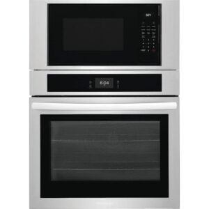 30 in. Electric Wall Oven with Built-In Microwave with Fan Convection in Stainless Steel
