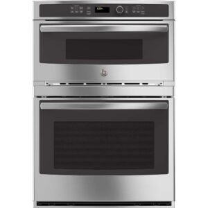 Profile 30 in. Double Electric Wall Oven with Convection Self-Cleaning and Built-In Microwave in Stainless Steel