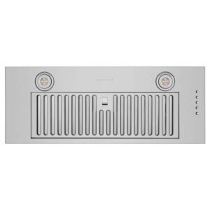 30 in. Convertible Insert Range Hood with Changeable LED Powerful Suction Baffle Filter in Stainless Steel