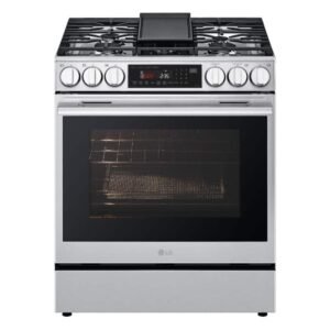 ProBake Convection 6.3 cu. ft Gas Wall Oven & Microwave Combo in Stainless Steel with Air Fry, InstaView