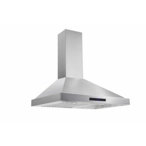 30 in. W Convertible Wall Mount Range Hood with 2 Charcoal Filters in Stainless Steel