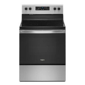 30 in. 5.3 cu. ft. Electric Range with 5 Burner Elements and Frozen Bake Technology in Stainless Steel